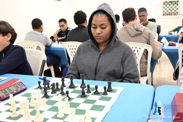 Jugadora del Femenino durante la ronda