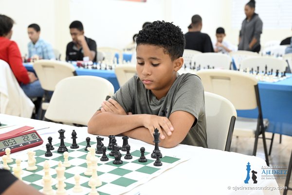 Jugador durante una partida del Campeonato Nacional Juvenil 2026
